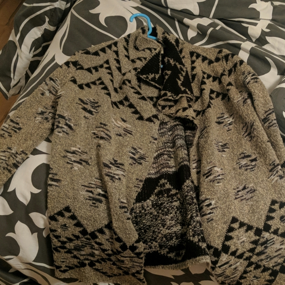 Tribal print sweater